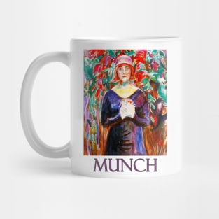 Model in the Garden by Edvard Munch Mug